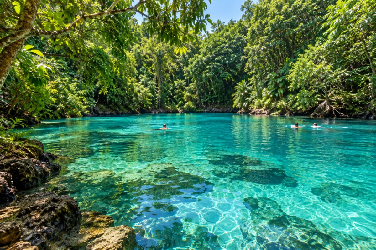Efate scenery for Blue Lagoon